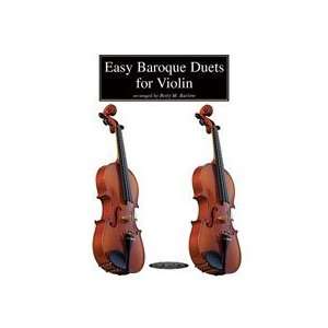  Easy Baroque Duets for Violin   String Ensemble Musical 