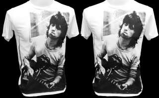 Keith Richards 70s VTG Rock Guitarist Legend T Shirt M  