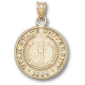  Utah State University Seal Pendant (Gold Plated) Sports 