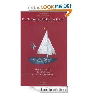 Traum des Seglers bei Flaute (German Edition) Wolfgang Bürger 
