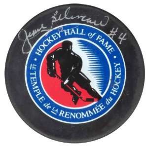   Hockey Hall of Fame Puck Autographed/Hand Signed Hockey Sports