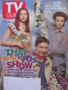 LAURA PREPON TOPHER GRACE THAT 70S SHOW 6/99 TV Guide  