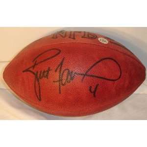  Brett Favre Autographed/Hand Signed Official 2006 Duke NFL 
