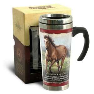   Expedition 24oz Stainless Steel Travel Mug Mustang