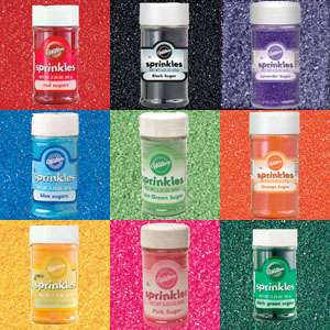 Wilton Master Colored Sugars Set (Includes all 9 Wilton Colored 