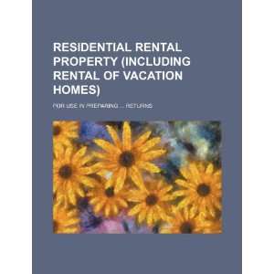  Residential rental property (including rental of vacation homes 