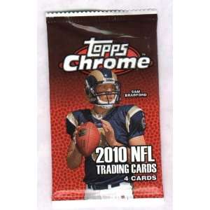  2010 TOPPS CHROME Nfl Guaranteed Auto/Autograph HOT PACK 