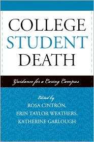 College Student Death, (0761837000), Rosa Cintron, Textbooks   Barnes 