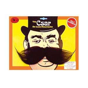  Pams Fake Moustache  Csar (Black) Toys & Games