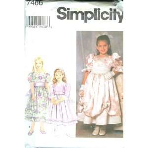   7466 Girls Formal Dresses, BB (Size 5 6 7 8) Arts, Crafts & Sewing