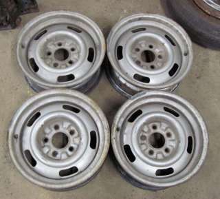 You are bidding on a set of Hard to find B Code Rally Wheels that 