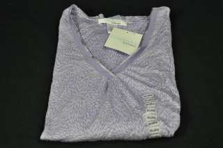   Ellen Tracy Womens Long Sleeve Pajama Top V Neck Knit PJ Shirt  