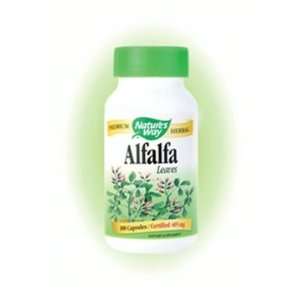  Alfalfa Leaves ( Medicago sativa ) 100 Capsules Natures 