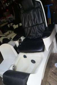 European Touch II Spa Pedicure Nail Chair Station Whirlpool Hydro 
