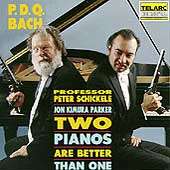Bach Two Pianos Are Better Than One by Wayne Hedrick, Peter 