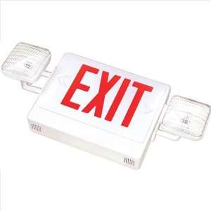  Combo LED Exit/Emergency Light Red Letters Kitchen 