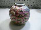 chinese porcelain macau vase vibrantly hand painted one day shipping