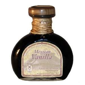 Mexican Vanilla in Hand Blown Glass Grocery & Gourmet Food
