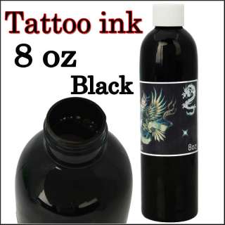 professional quality Tattoo machine pigment 8 oz Ink Black Weight 314g 