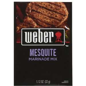 Weber Grill Mesquite Marinade 1.12 oz, 12 pk  Grocery 