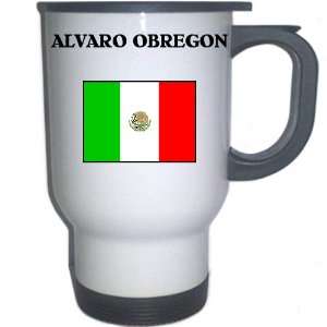  Mexico   ALVARO OBREGON White Stainless Steel Mug 