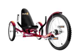 MOBO Triton Pro 3 Wheeled Trike Bike Recumbent  