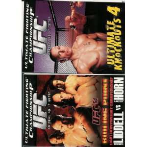  Ultimate Fighting Championship (5) DVDs 