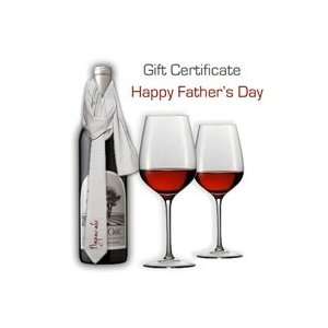 Happy Fathers Day, Cheers Gift Certificate  Grocery 