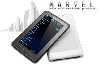 Marvel   Android 4.0 ICS Tablet with 7 Inch Capacitive Screen (WiFi 
