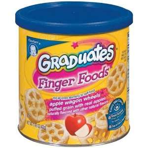 Gerber Finger Foods, Fruit Apple, 1.48 Ounce Canisters (Pack of 12 