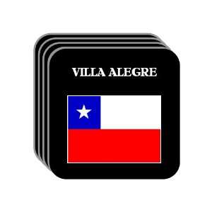  Chile   VILLA ALEGRE Set of 4 Mini Mousepad Coasters 