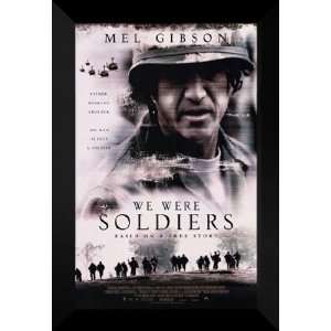  We Were Soldiers 27x40 FRAMED Movie Poster   Style B