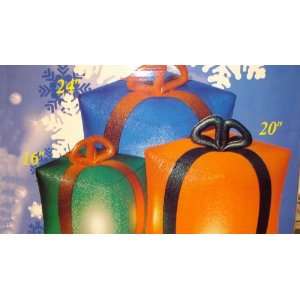  Lighted Inflatable Gift Boxes