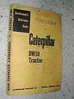 Vtg CATERPILLAR Servicemens REFERENCE Book DW20 TRACTOR MANUAL  