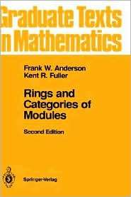   Modules, (0387978453), Frank W. Anderson, Textbooks   