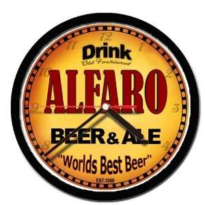  ALFARO beer and ale wall clock 