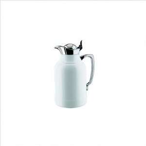  Bundle 19 Opal 1 Liter White Lacqured Thermal Carafe with 
