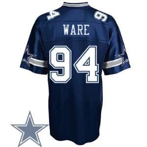  Dallas Cowboys #94 DeMarcus Ware Blue Jersey Authentic NFL 