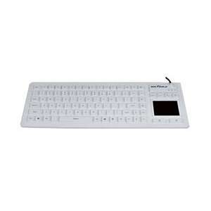  SEAL TOUCH GLOW Backlit Silicone All in One Keyboard w 