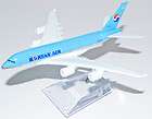 A380 AIRBUS KOREAN AIR AIRLINES16CM METAL PLANE MODEL DIECAST STAND 