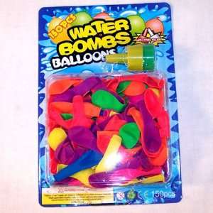  NEON Water Bombs Balloons (150 Pieces) 