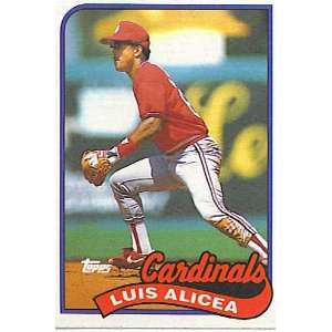  1989 Topps #588 Luis Alicea