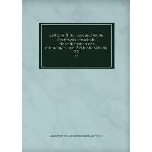  fÃ¼r vergleichende Rechtswissenschaft, einschliesslich der 