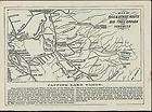 California Rail & Stage Route 1871 3 Lake Tahoe Yosemite antique map