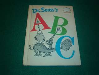 Dr. Seusss ABC Beginner Books Groiler Book Club Ed 9780394800301 