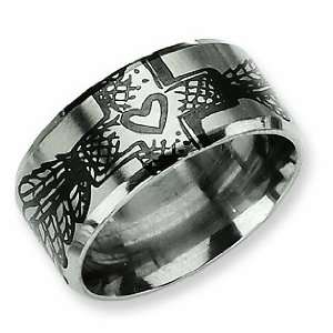  Titanium Bliss Ring, Size 7 Chisel Jewelry