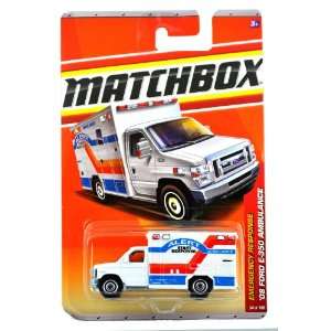  Mattel Year 2010 Matchbox MBX Emergency Response Series 1 