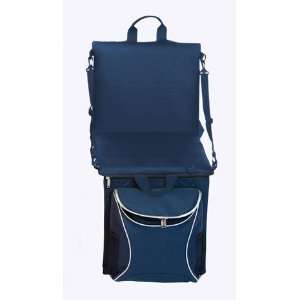  2 in 1 Stadium Seat & Cooler Converts from Backpack to 