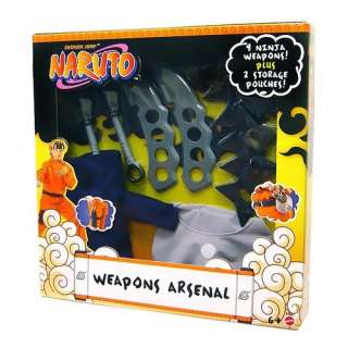    Naruto Mattel Toy Playset Weapons Arsenal [9 Ninja Weapons
