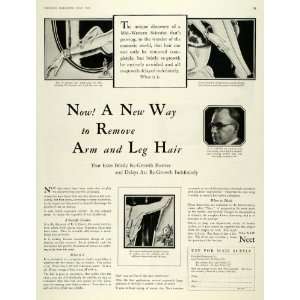  1928 Ad Neet Hair Remover Hannibal Pharmacal R.C. Lawry 